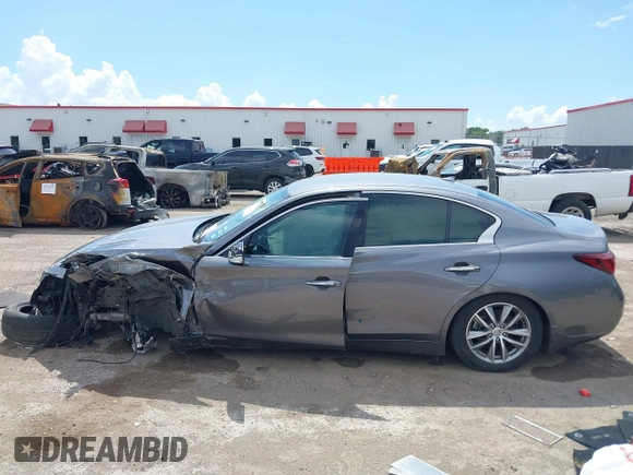 2021 Infiniti Q50 Pure with VIN JN1EV7AP7MM700241, listed as a IAAI auction lot 42586868 with 96,046 mi miles and . Bid and sale history available at DreamBid. Image 14.