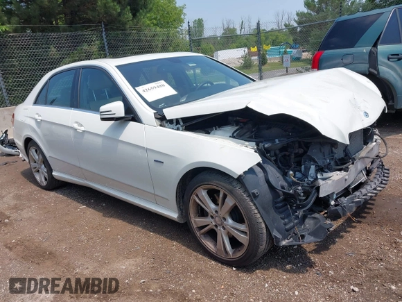 2012 Mercedes-Benz E 350 Luxury with VIN WDDHF8JB7CA620980, listed as a IAAI auction lot 42659488 with 113,301 mi miles and . Bid and sale history available at DreamBid. Image 1.
