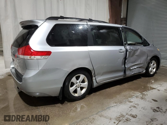 2011 Toyota Sienna LE AAS with VIN 5TDKK3DC3BS115071, listed as a Copart auction lot 46287965 with 160,187 mi miles and Salvage Title. Bid and sale history available at DreamBid. Image 3.