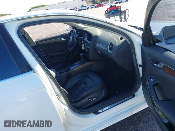 2014 Audi A4 Premium with VIN WAUAFAFL8EN012835, listed as a IAAI auction lot 41558062 with 105,674 mi miles. Bid and sale history available at carsss.com. Image 5.