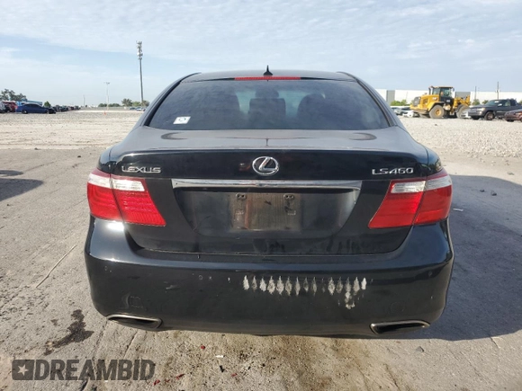 2008 Lexus LS 460 with VIN JTHBL46F985074422, listed as a Copart auction lot 65352475 with 133,780 mi miles and Clean title. Bid and sale history available at DreamBid. Image 6.
