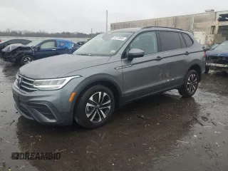 2024 Volkswagen Tiguan S with VIN 3VVFB7AX0RM051356, listed as a Copart auction lot 43218935 with 13,201 mi miles and Salvage Title. Bid and sale history available at DreamBid. Image 1.