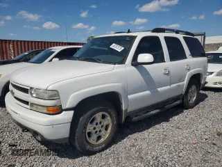 2006 Chevrolet Tahoe LT z VIN 1GNEC13Z36R133165, wystawiony jako Copart lot #50787575 z przebiegiem 119 303 mil mil oraz Szkoda całkowita • Salvage title. Historia ofert i sprzedaży dostępna na DreamBid. Obrazek 1.