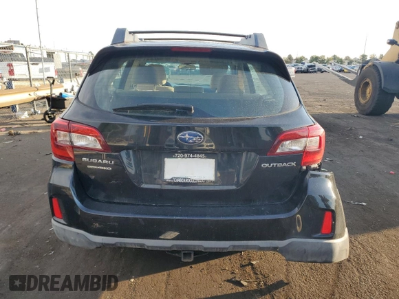 2016 Subaru Outback 2.5i with VIN 4S4BSBAC4G3210127, listed as a Copart auction lot 63443874 with 128,031 mi miles and Salvage title. Bid and sale history available at DreamBid. Image 6.