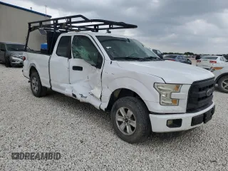 2016 Ford F-150 XL with VIN 1FTEX1C86GKE71786, listed as a Copart auction lot 75737564 with Not Provided miles and Salvage Title. Bid and sale history available at carsss.com. Image 4.