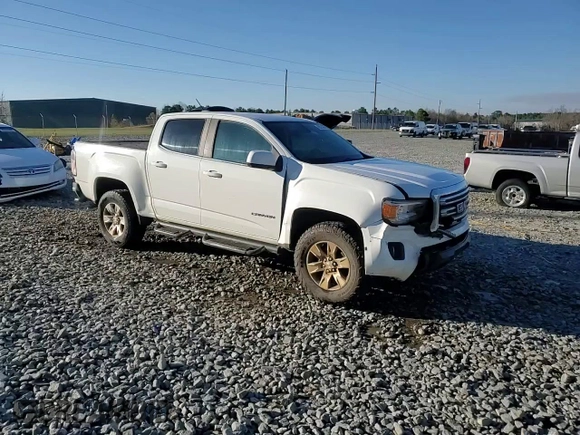 2017 GMC Canyon 2WD SLE with VIN 1GTG5CEA4H1149827, listed as a Copart auction lot 45521665 with 129,084 mi miles and Salvage Title. Bid and sale history available at carsss.com. Image 13.