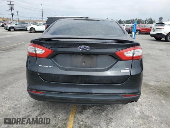 2015 Ford Fusion SE with VIN 3FA6P0HD2FR138375, listed as a Copart auction lot 56060235 with 133,126 mi miles and Salvage Title. Bid and sale history available at DreamBid. Image 6.
