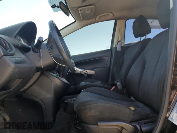 2013 Mazda Mazda2 Sport with VIN JM1DE1KZ2D0163324, listed as a Copart auction lot 50420565 with 184,184 mi miles and Salvage Title. Bid and sale history available at carsss.com. Image 7.