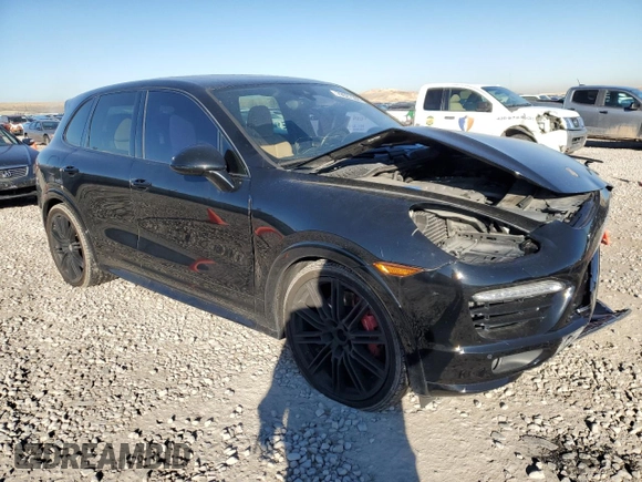 2014 Porsche Cayenne Turbo with VIN WP1AC2A23ELA87288, listed as a Copart auction lot 79527584 with 131,069 mi miles and Salvage title. Bid and sale history available at DreamBid. Image 4.