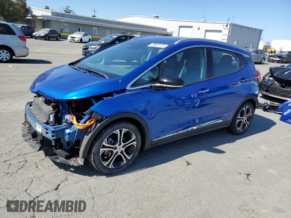 2020 Chevrolet Bolt EV Premier с VIN 1G1FZ6S03L4149296, выставлен на аукционе Copart как лот 58961725 с пробегом 34 179 миль миль и Списание • Salvage title. История ставок и продаж доступна на DreamBid. Изображение 1.