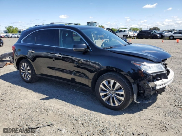 2014 Acura MDX Tech Pkg with VIN 5FRYD3H47EB020463, listed as a Copart auction lot 51663435 with 181,280 mi miles and Clean Title. Bid and sale history available at carsss.com. Image 4.