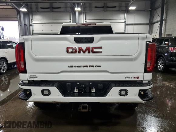 2020 GMC Sierra 3500HD AT4 z VIN 1GT49VEY9LF268615, wystawiony jako Copart lot #83497714 z przebiegiem Nie podano mil oraz Nie do naprawy. Historia ofert i sprzedaży dostępna na DreamBid. Obrazek 6.
