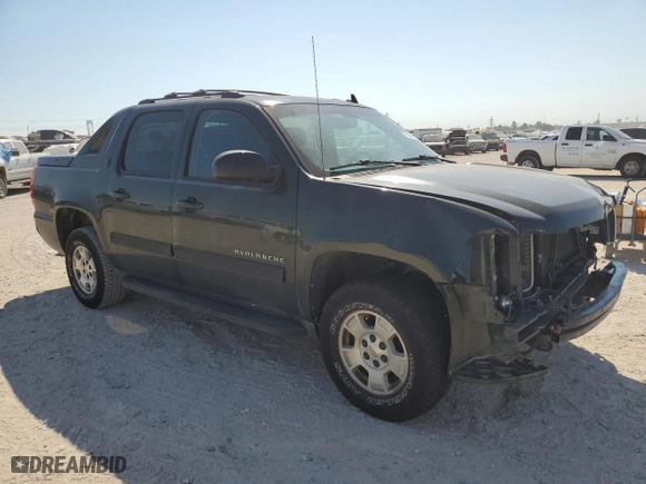 2013 Chevrolet Avalanche LS with VIN 3GNMCEE06DG269191, listed as a Copart auction lot 75729114 with 162,436 mi miles and Salvage Title. Bid and sale history available at carsss.com. Image 4.