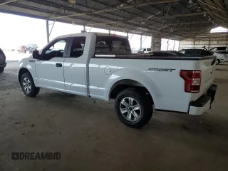 2020 Ford F-150 XL with VIN 1FTEX1CB7LKD45412, listed as a Copart auction lot 56198045 with 51,161 mi miles and Salvage title. Bid and sale history available at DreamBid. Image 2.