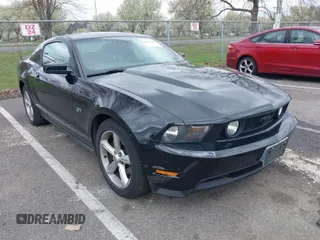 2010 Ford Mustang GT with VIN 1ZVBP8CH7A5159281, listed as a IAAI auction lot 42014249 with 191,653 mi miles. Bid and sale history available at carsss.com. Image 1.