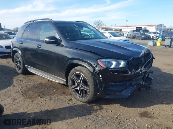 2020 Mercedes-Benz GLE 350 z VIN 4JGFB4KBXLA001399, wystawiony jako IAAI lot #41812388 z przebiegiem 37 400 mil mil oraz . Historia ofert i sprzedaży dostępna na DreamBid. Obrazek 1.