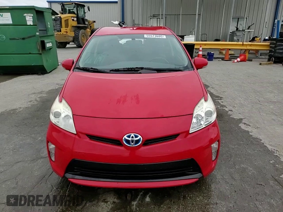 2015 Toyota Prius Four with VIN JTDKN3DU9F0427596, listed as a Copart auction lot 55573695 with 171,480 mi miles and Salvage Title. Bid and sale history available at DreamBid. Image 14.