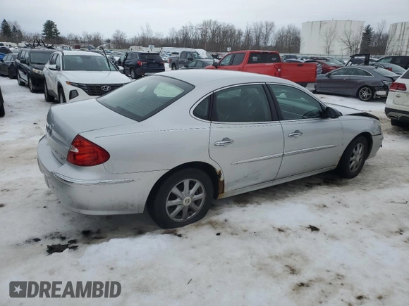 2009 Buick LaCrosse CXL with VIN 2G4WD582291247440, listed as a Copart auction lot 45558025 with 134,255 mi miles and Salvage Title. Bid and sale history available at carsss.com. Image 3.