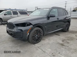 2024 BMW X5 sDrive40i with VIN 5UX13EU07R9S85306, listed as a Copart auction lot 50505555 with 20,095 mi miles and Salvage title. Bid and sale history available at DreamBid. Image 1.