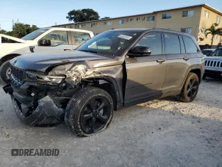 2024 Jeep Grand Cherokee Altitude X with VIN 1C4RJHAG2RC716215, listed as a Copart auction lot 42922815 with 14,653 mi miles and Salvage title. Bid and sale history available at DreamBid. Image 1.
