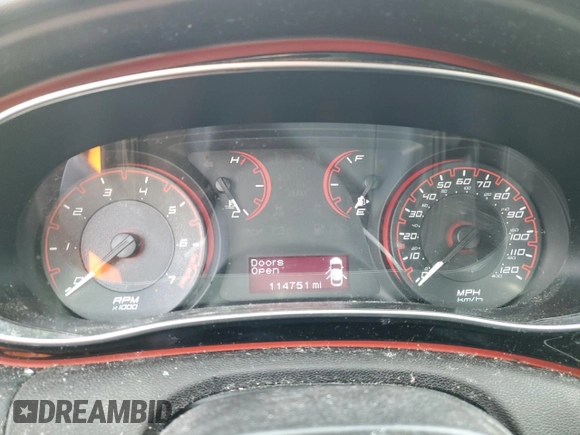 2014 Dodge Dart SXT with VIN 1C3CDFBB9ED708318, listed as a Copart auction lot 41761725 with 114,751 mi miles and Salvage Title. Bid and sale history available at carsss.com. Image 9.