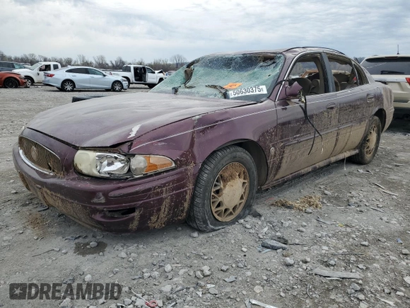 2003 Buick LeSabre Custom with VIN 1G4HP52K434150700, listed as a Copart auction lot 50630375 with 106,986 mi miles and Salvage Title. Bid and sale history available at carsss.com. Image 1.
