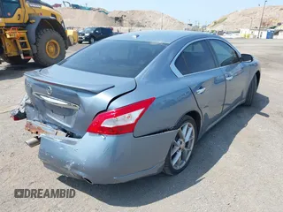 2011 Nissan Maxima SV with VIN 1N4AA5AP2BC851170, listed as a IAAI auction lot 42543199 with 138,533 mi miles and . Bid and sale history available at DreamBid. Image 4.