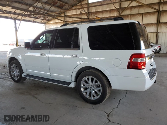 2017 Ford Expedition Limited z VIN 1FMJU1KT4HEA08201, wystawiony jako Copart lot #62780925 z przebiegiem 107 292 mil mil oraz Szkoda całkowita • Salvage title. Historia ofert i sprzedaży dostępna na DreamBid. Obrazek 2.