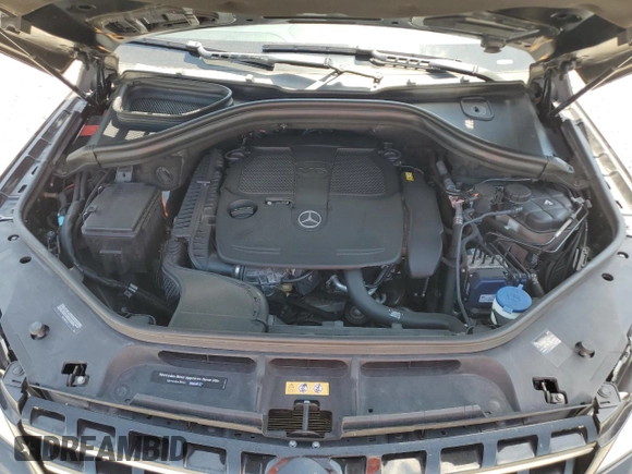 2014 Mercedes-Benz M 350 with VIN 4JGDA5HB9EA421195, listed as a Copart auction lot 54602745 with 91,758 mi miles and Salvage Title. Bid and sale history available at carsss.com. Image 12.