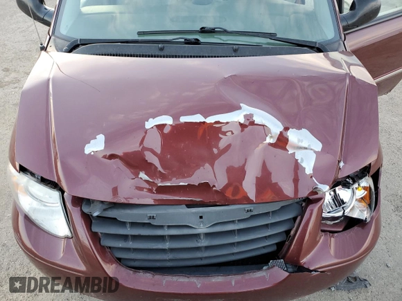 2007 Chrysler Town & Country LWB Touring with VIN 2A4GP54L67R279640, listed as a Copart auction lot 80584684 with 171,028 mi miles and Non Repairable. Bid and sale history available at carsss.com. Image 12.