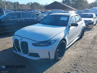2024 BMW M3 Competition xDrive with VIN WBS43AY04RFT49362, listed as a IAAI auction lot 41691688 with Not provided miles and . Bid and sale history available at DreamBid. Image 2.