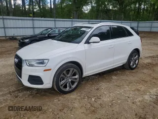 2016 Audi Q3 Premium Plus with VIN WA1BFCFS7GR014866, listed as a Copart auction lot 52479085 with 107,570 mi miles and Salvage title. Bid and sale history available at DreamBid. Image 1.