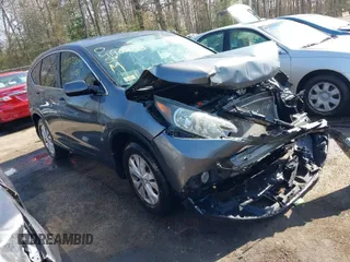 2013 Honda CR-V EX with VIN 2HKRM4H55DH658117, listed as a IAAI auction lot 41933093 with 68,726 mi miles. Bid and sale history available at carsss.com. Image 1.