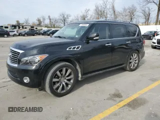 2013 Infiniti QX56 with VIN JN8AZ2NE6D9040602, listed as a Copart auction lot 77559334 with 228,419 mi miles and Salvage Title. Bid and sale history available at carsss.com. Image 1.