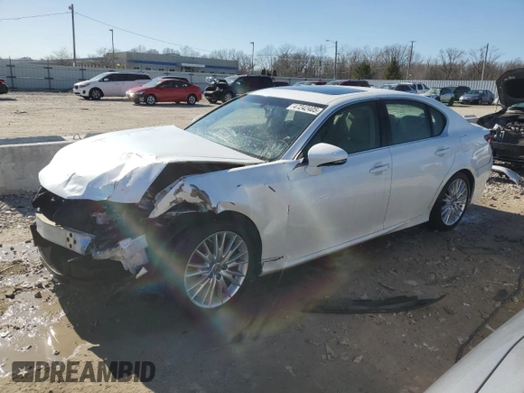 2013 Lexus GS 350 with VIN JTHBE1BL3D5001884, listed as a Copart auction lot 47242405 with 135,827 mi miles and Non Repairable. Bid and sale history available at DreamBid. Image 1.
