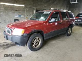 2004 Jeep Grand Cherokee Laredo z VIN 1J4GW48S04C164745, wystawiony jako Copart lot #64036725 z przebiegiem 163 054 mil mil oraz Szkoda całkowita • Salvage title. Historia ofert i sprzedaży dostępna na DreamBid. Obrazek 1.