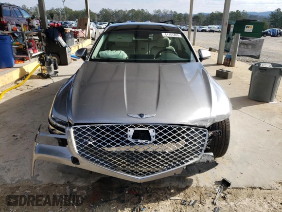 2023 Genesis G80 2.5T with VIN KMTGB4SC6PU152750, listed as a Copart auction lot 41451495 with 61,448 mi miles and Salvage Title. Bid and sale history available at carsss.com. Image 5.