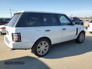 2011 Land Rover Range Rover HSE Lux z VIN SALMF1D49BA354883, wystawiony jako Copart lot #42606835 z przebiegiem 124 810 mil mil oraz Szkoda całkowita • Salvage title. Historia ofert i sprzedaży dostępna na DreamBid. Obrazek 3.