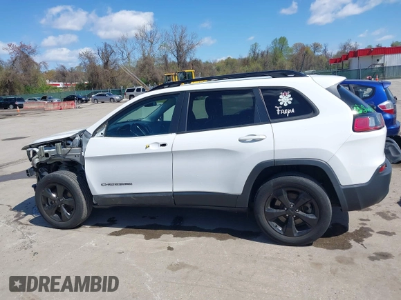 2020 Jeep Cherokee Altitude with VIN 1C4PJMLN7LD554191, listed as a IAAI auction lot 41975413 with 55,923 mi miles. Bid and sale history available at carsss.com. Image 15.