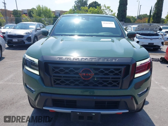 2024 Nissan Frontier SL with VIN 1N6ED1EJ0RN602640, listed as a IAAI auction lot 42465622 with 29,368 mi miles and . Bid and sale history available at DreamBid. Image 12.