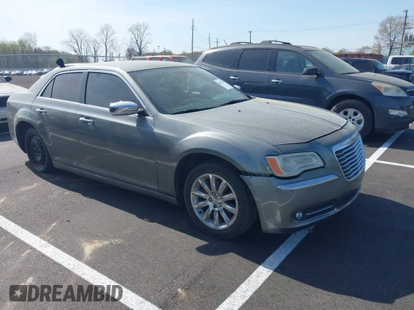 2012 Chrysler 300 Limited with VIN 2C3CCACG9CH199587, listed as a IAAI auction lot 41912142 with 158,065 mi miles. Bid and sale history available at carsss.com. Image 1.