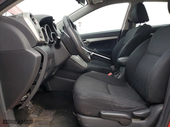 2009 Toyota Matrix with VIN 2T1KU40E09C116205, listed as a Copart auction lot 51638595 with 252,950 mi miles and Clean Title. Bid and sale history available at carsss.com. Image 7.