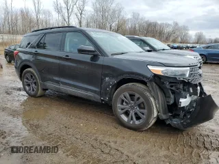 2023 Ford Explorer XLT with VIN 1FMSK8DH9PGB34505, listed as a Copart auction lot 47617695 with 36,818 mi miles and Clean Title. Bid and sale history available at carsss.com. Image 4.