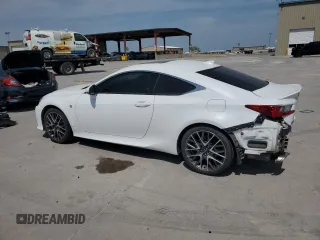 2018 Lexus RC with VIN JTHS85BC3J5004469, listed as a Copart auction lot 53468235 with 61,949 mi miles and Salvage Title. Bid and sale history available at carsss.com. Image 2.
