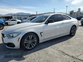 2015 BMW 4 Series 428i with VIN WBA3N3C53FK234442, listed as a Copart auction lot 46535395 with 100,351 mi miles and Salvage Title. Bid and sale history available at DreamBid. Image 1.
