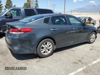 2016 Kia Optima LX with VIN KNAGT4L34G5085843, listed as a Copart auction lot 54608175 with 107,349 mi miles and Salvage Title. Bid and sale history available at carsss.com. Image 3.