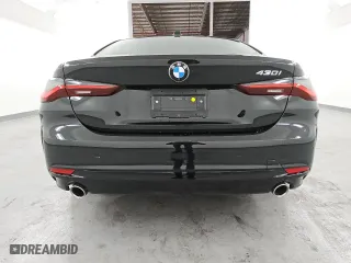 2025 BMW 4 Series 430i with VIN WBA43DA05SCT00064, listed as a Copart auction lot 53855305 with 11,515 mi miles and Clean Title. Bid and sale history available at carsss.com. Image 6.