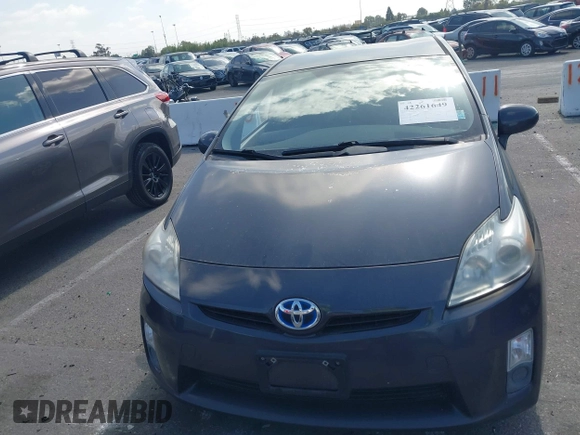 2011 Toyota Prius I with VIN JTDKN3DU2B0279835, listed as a IAAI auction lot 42261649 with 201,749 mi miles and . Bid and sale history available at DreamBid. Image 12.
