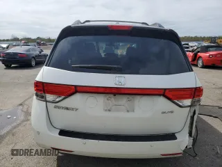 2016 Honda Odyssey Touring Elite with VIN 5FNRL5H93GB007504, listed as a Copart auction lot 51522735 with Not Provided miles and Salvage Title. Bid and sale history available at carsss.com. Image 6.