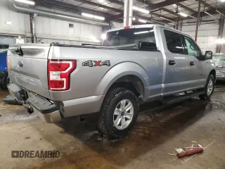 2020 Ford F-150 XL with VIN 1FTFW1E57LFB55505, listed as a Copart auction lot 89257425 with 185,774 mi miles and Salvage Title. Bid and sale history available at carsss.com. Image 3.